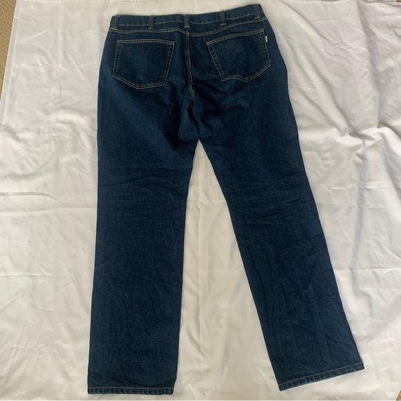 Redhead Brand Co. Men's Jeans 38x34 Classic Fit Denim Dark Stonewash EUC - Picture 2 of 7